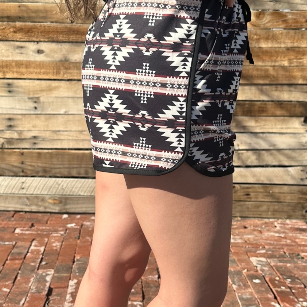 Tribal Print Shorts